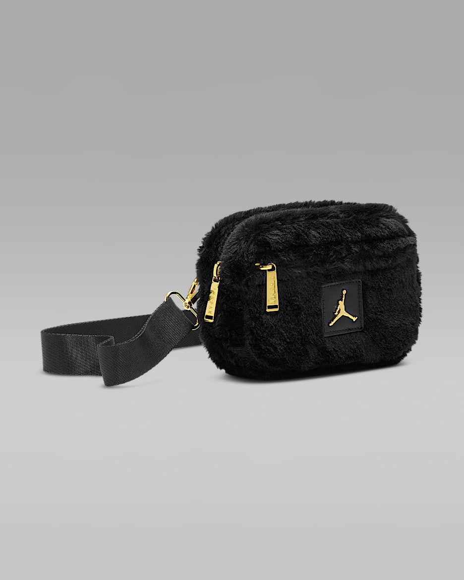 Jordan Older Kids Faux Fur Camera Bag 1L Nike UK